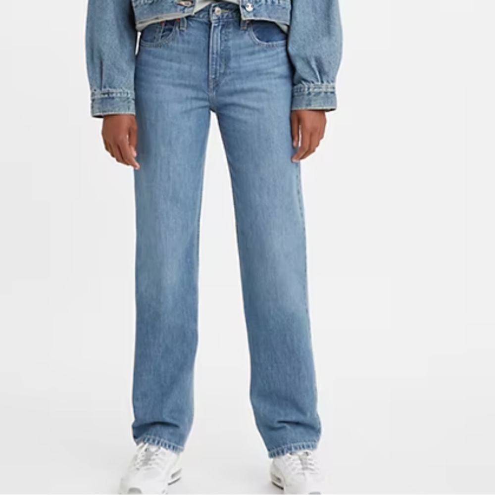 LEVIS Mid Rise Low Pro Jeans